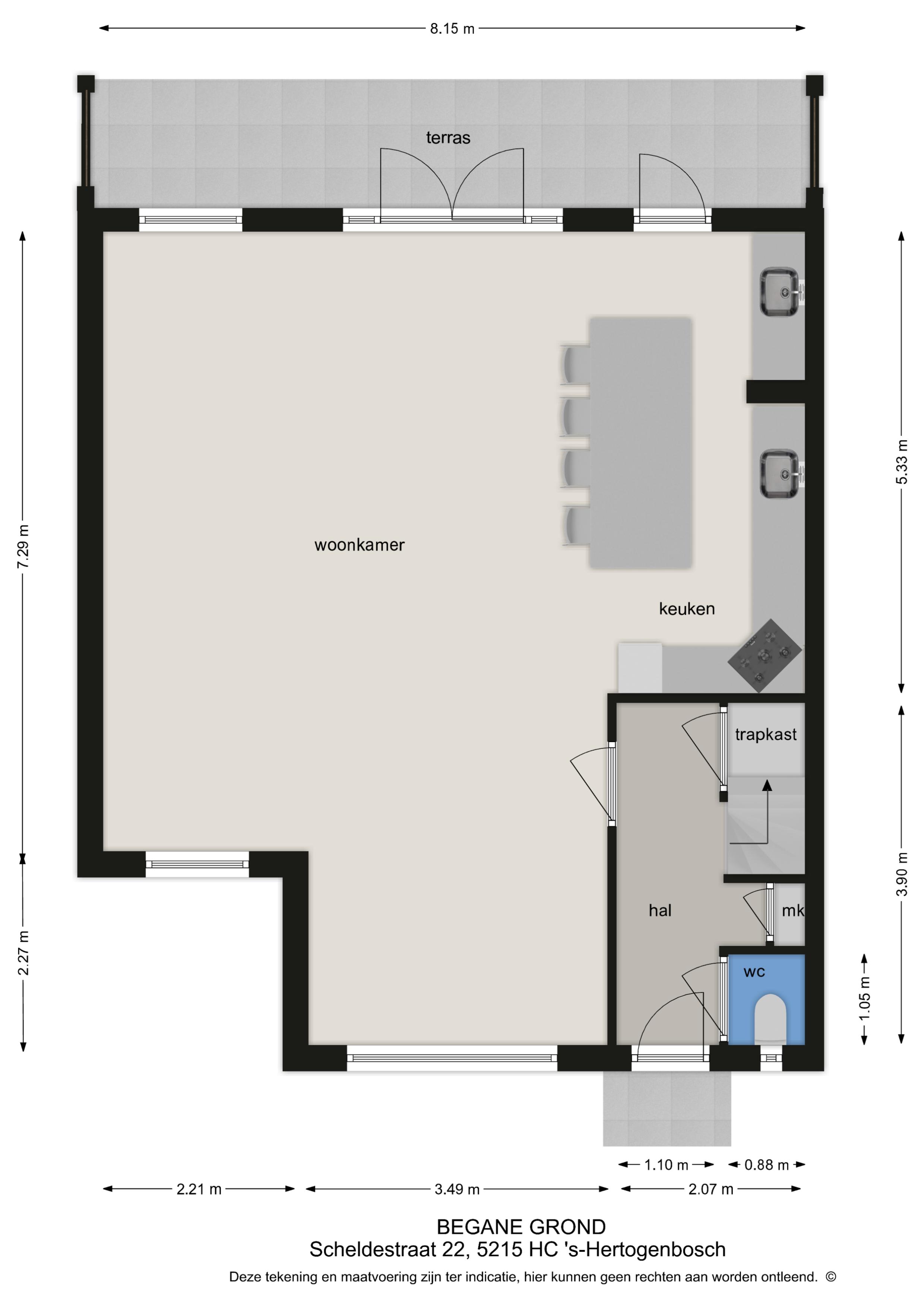 5 Rooms Rooms,1 BathroomBathrooms,Woonhuis,Te Koop,1167